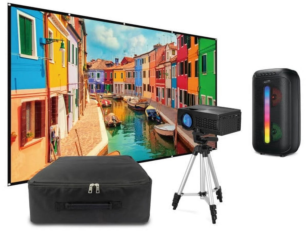 Black Pop-up Movie Theater Kit O990485