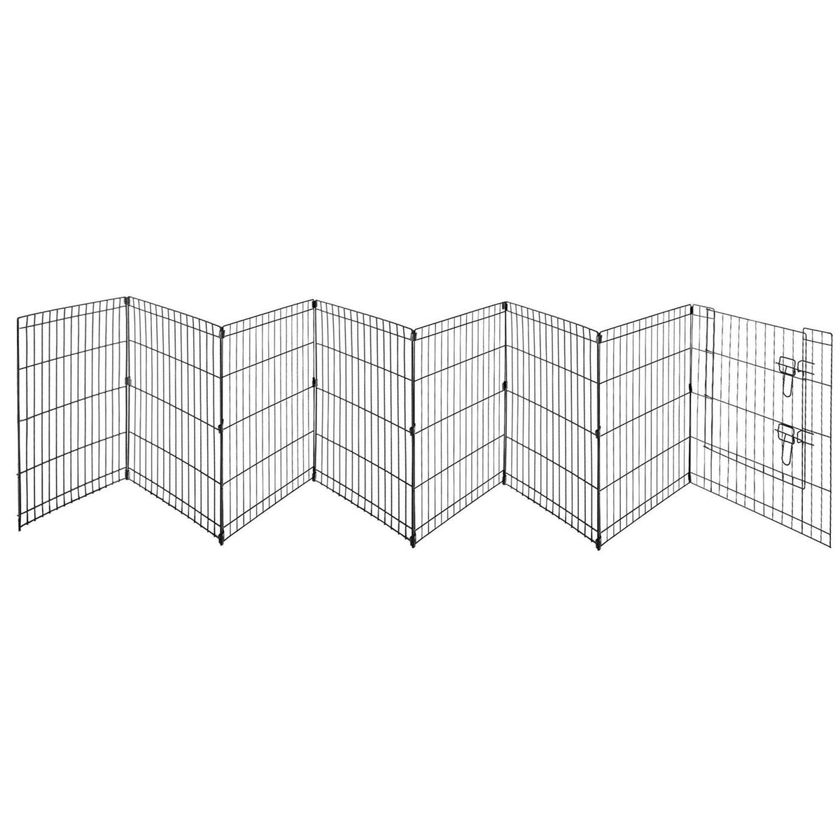 Folding Metal Pet Playpen 8 Panel X720