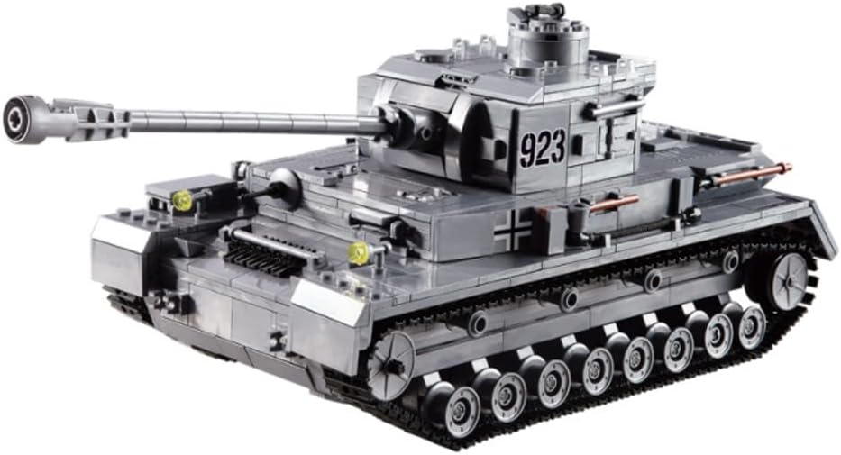 1193 PCS Tank Building Block with 4 Soldier Figures B985