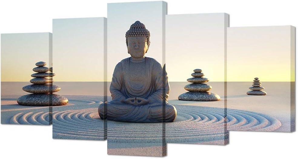 Buddha Canvas Wall Art Poster Giclee Prints Q400