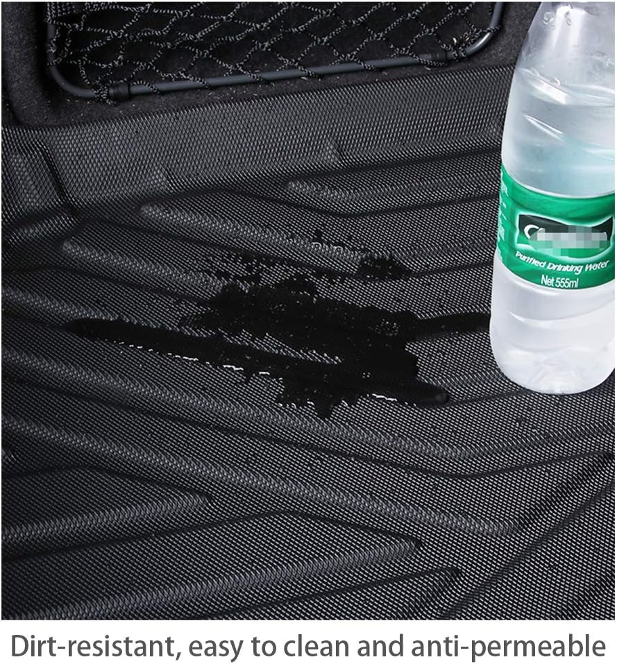 Black Heavy Duty Rubber Cargo Liner Trunk Mat N50611