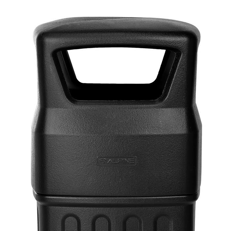 Black 16-Gallon Outdoor/Indoor Trash Can X647830