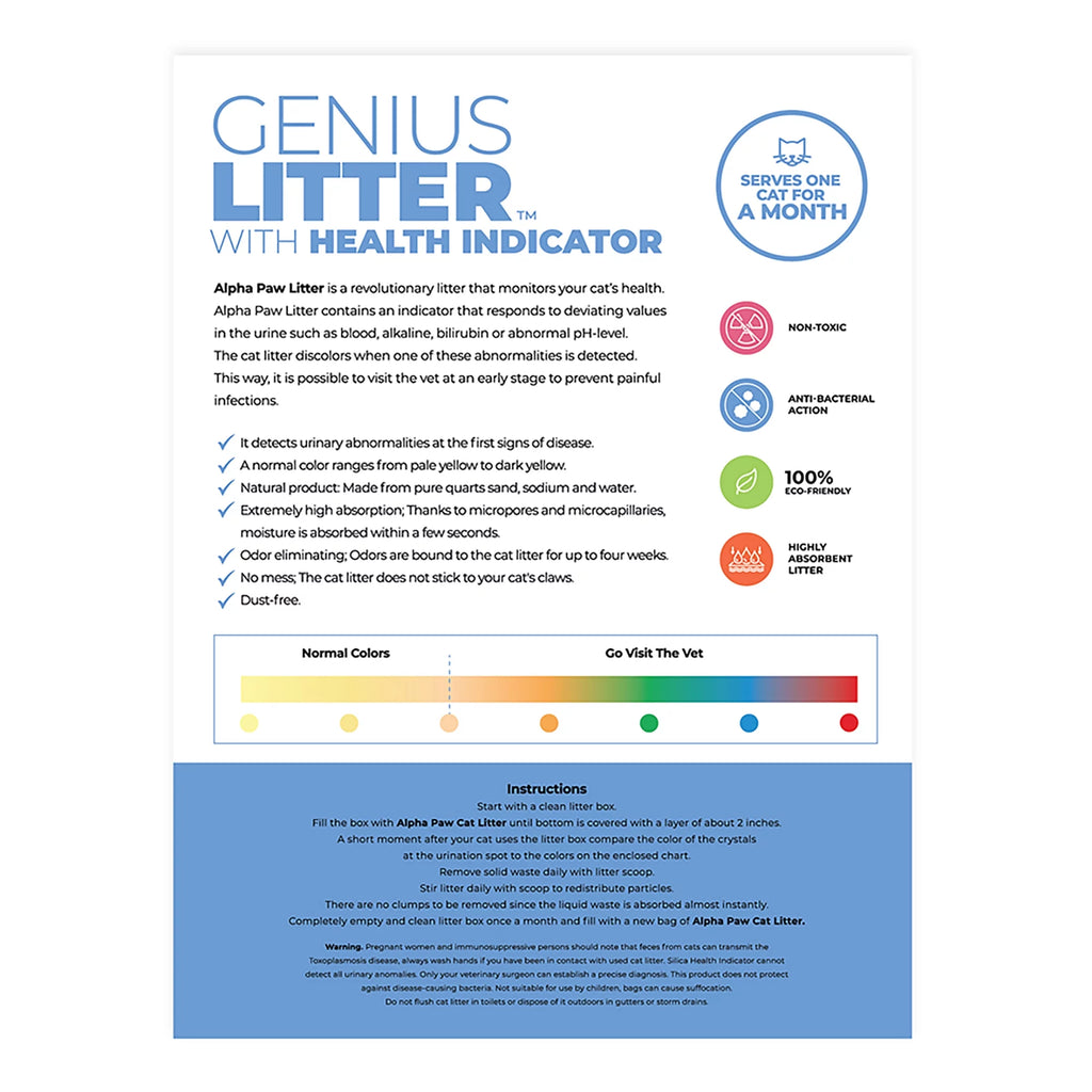 Genius Litter with Health Indicator Q7429