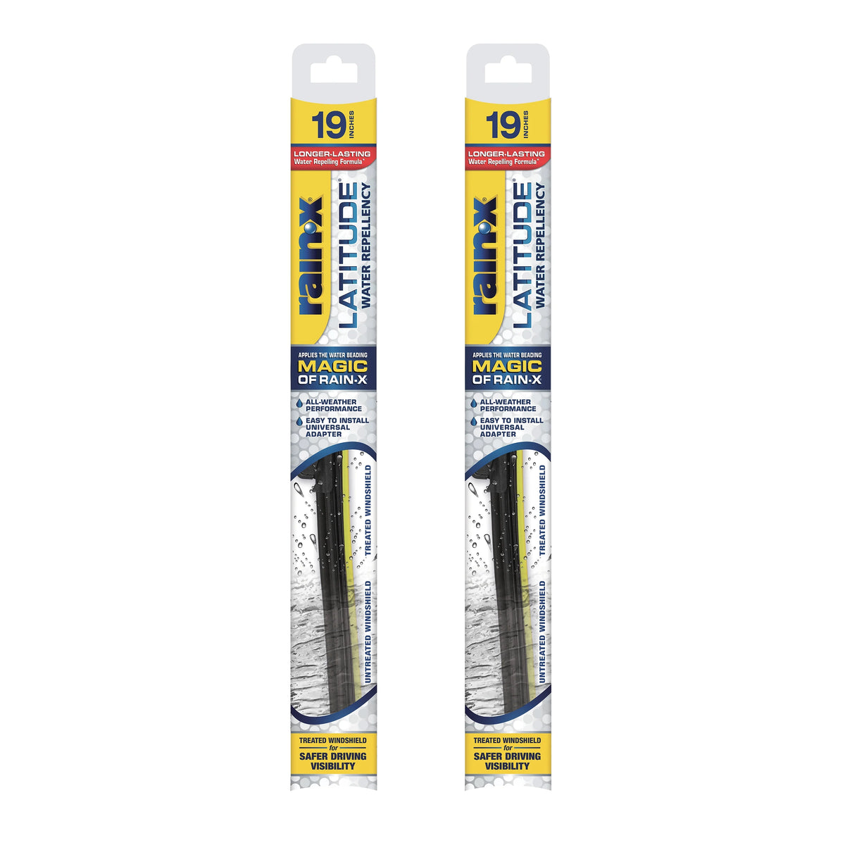 19 2 Pack Water Repellency Wiper Blade J317324