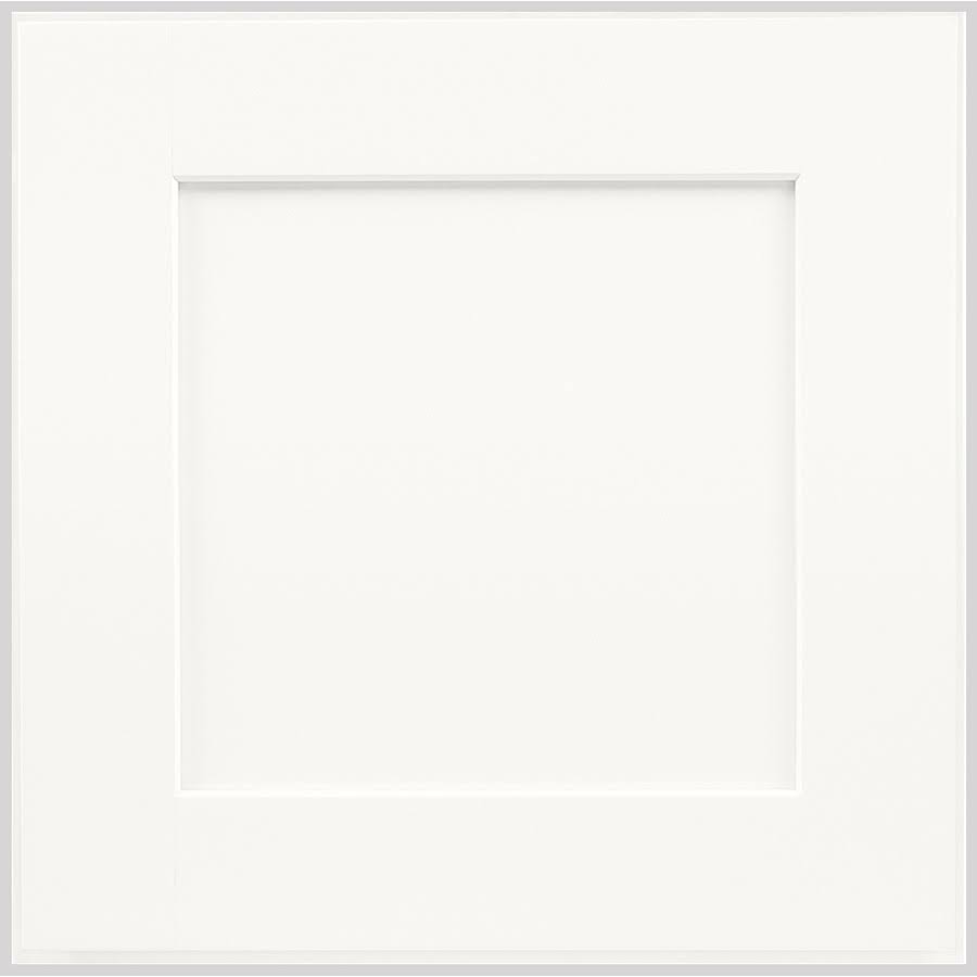 White Linen Maple Shaker Cabinet Sample E66178