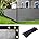 6' x 50' Black Fence Privacy Screen with Grommets D1327