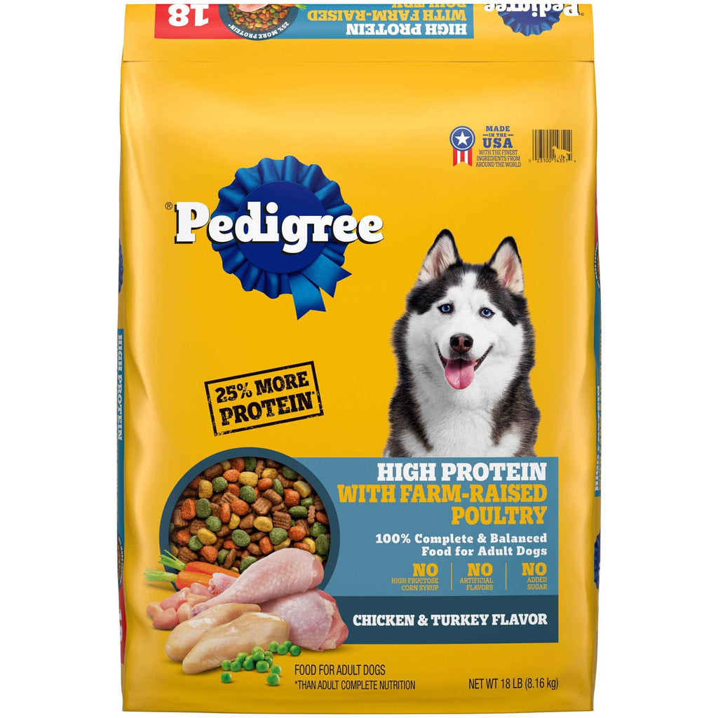 High Protein Chicken and Turkey Dry Dog Food J85545