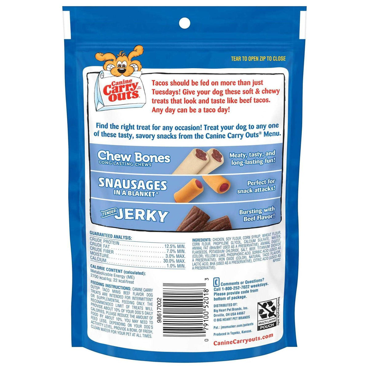 Beef Flavor Dog Treats Y217