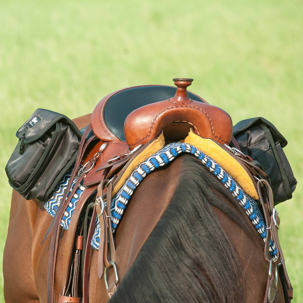 Black Medium Rear Saddle Bag H599