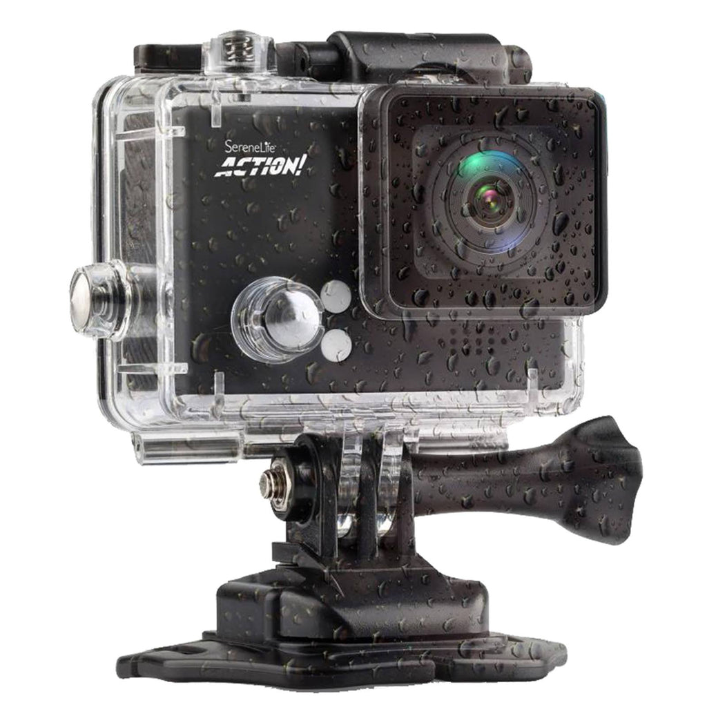 8.0 MP Ultra HD 4K Black Action Camera I757071
