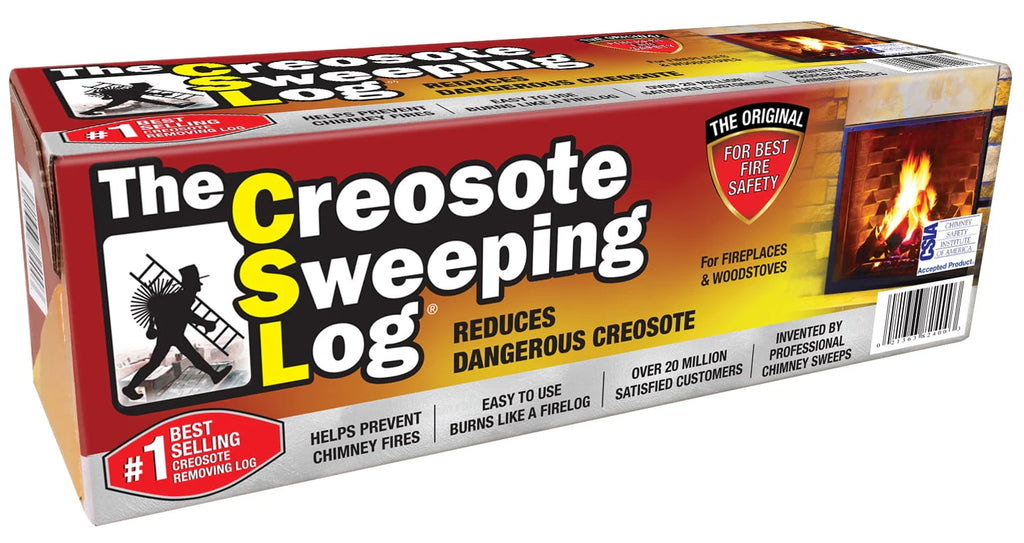 Creosote Sweeping Log for Fireplaces and Woodstoves W3551