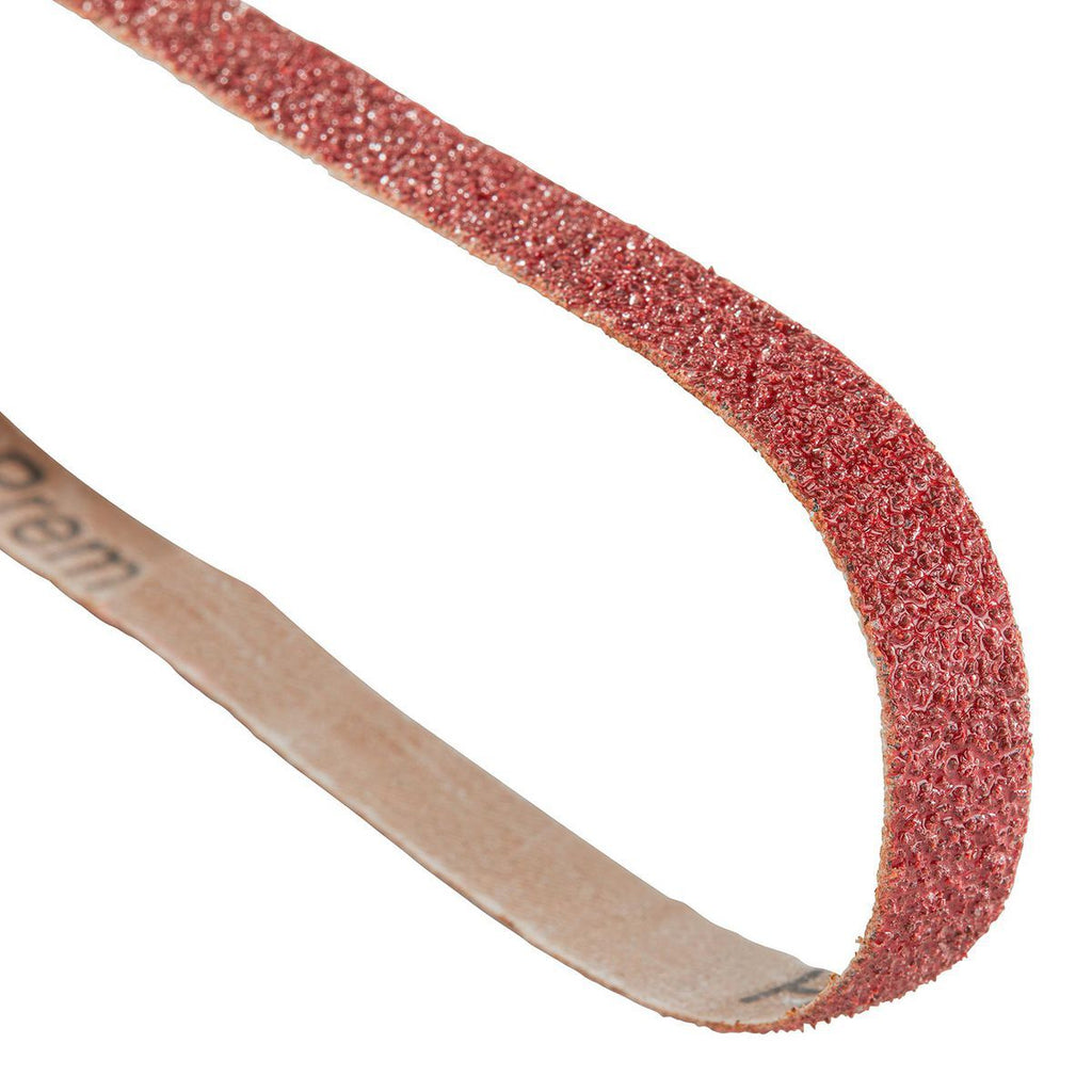 1/2 in. x 18 in. 36-Grit Aluminum Oxide Sanding Belts 3-Pack K236