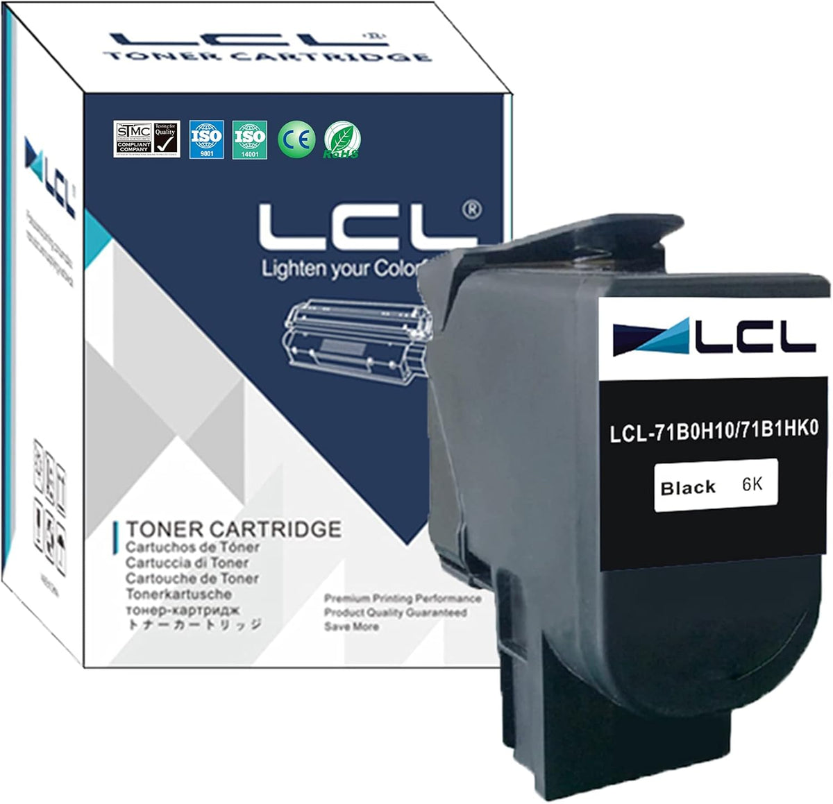 Compatible Toner Cartridge Replacement 1-Pack Black I202656