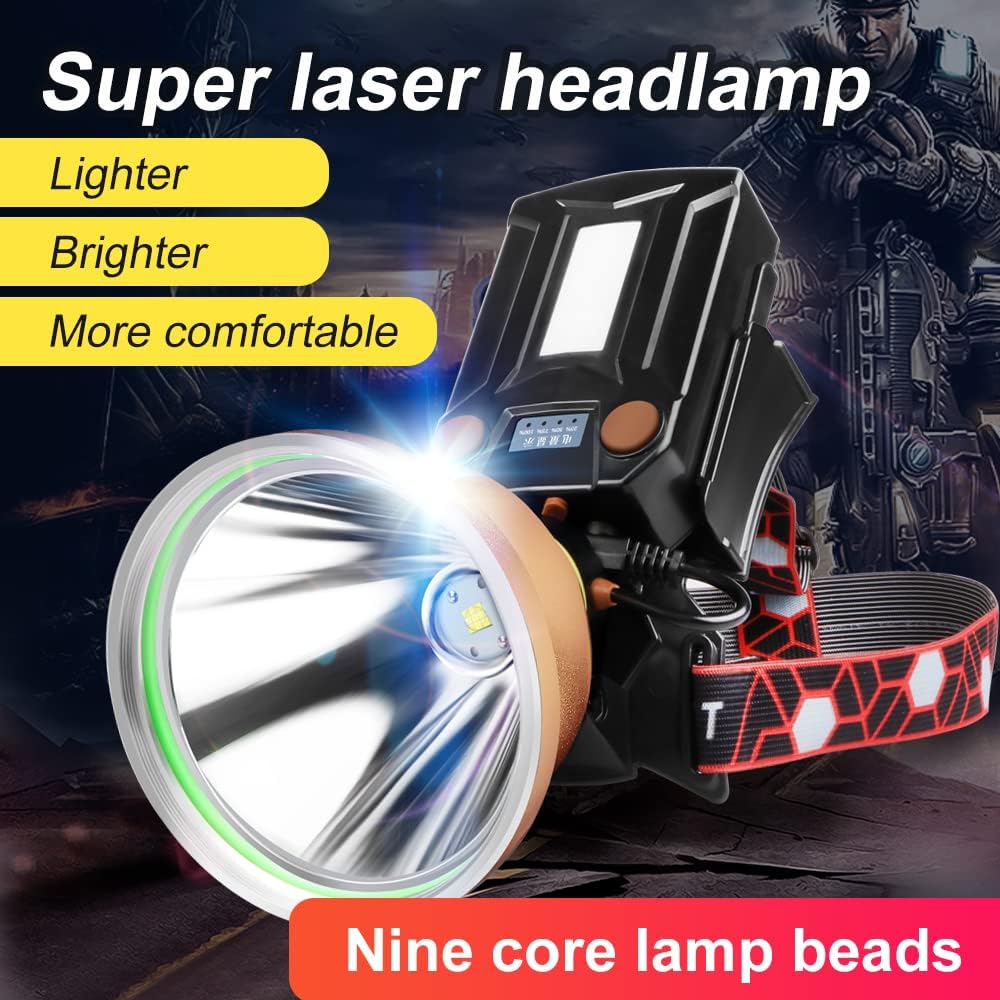 High Power LED Rechargeable Waterproof Headlamp K4520