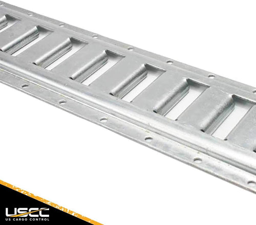 2 Foot Galvanized 12 Gauge Steel E Track Rail 4 Pack W404