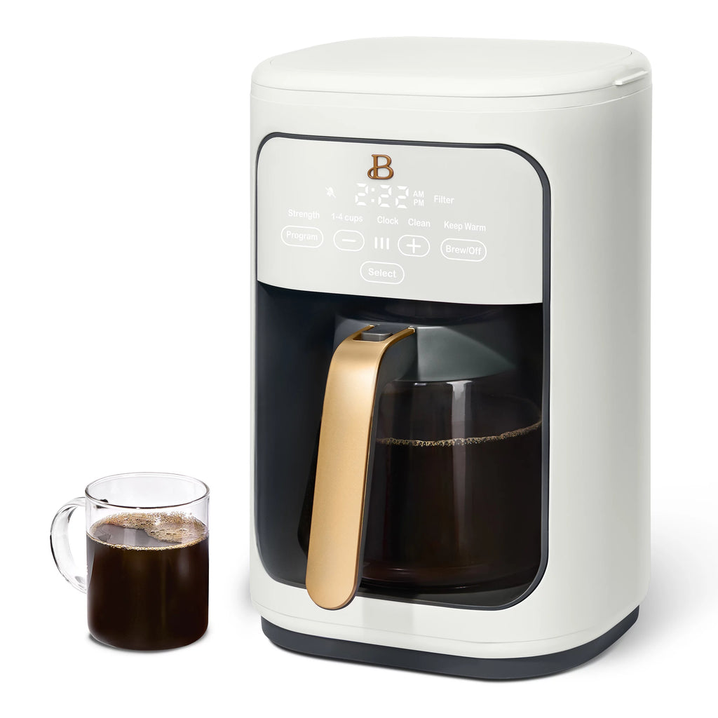 14-Cup Programmable Drip Coffee Maker with Touch-Activated Display M855