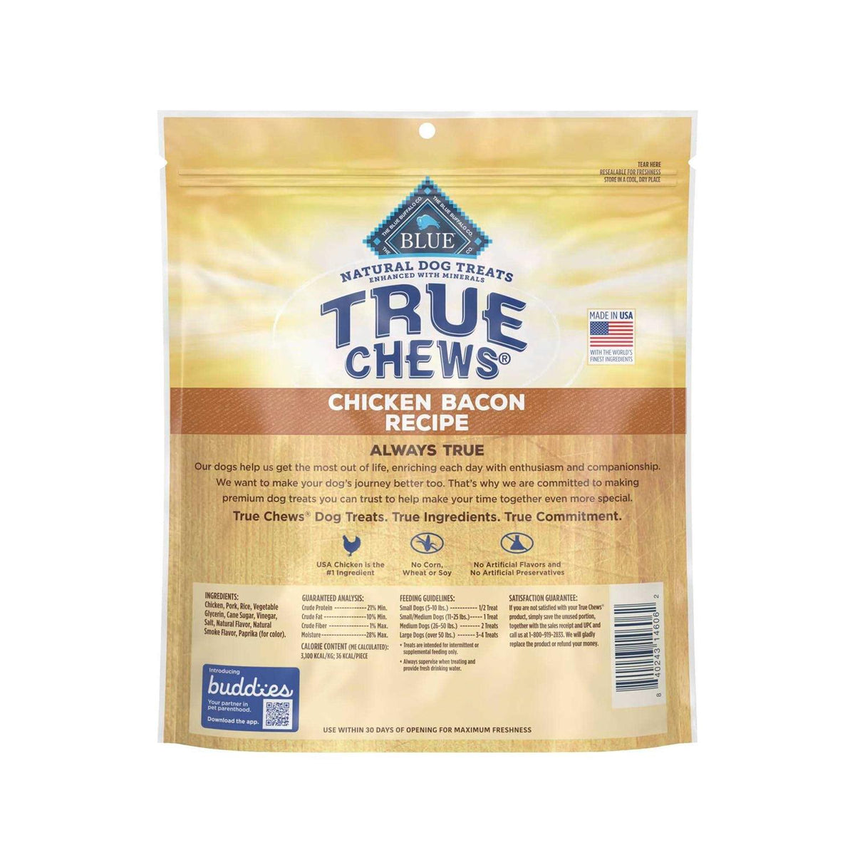 Natural Chicken & Bacon Dog Treats J71718