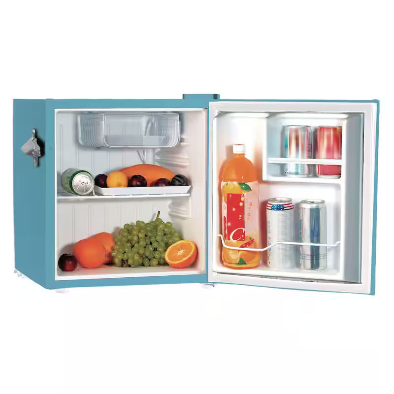 Blue 1.6 cu. ft. Mini Fridge T679