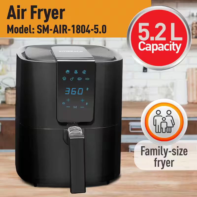 Black Digital Air Fryer S766869