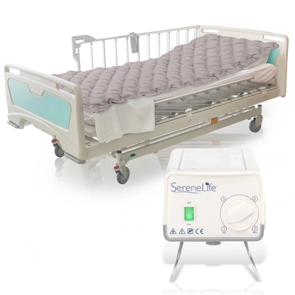 Twin Size Inflatable Air Mattress with AC Pump Z97479
