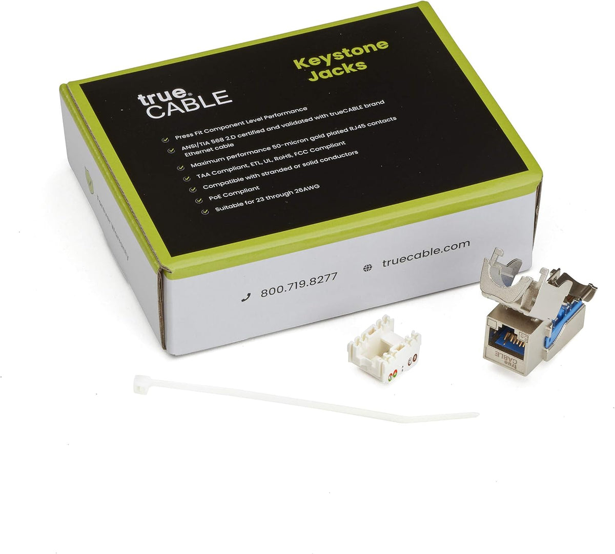 Cat5e Shielded Keystone Jack 12 Pack J5386