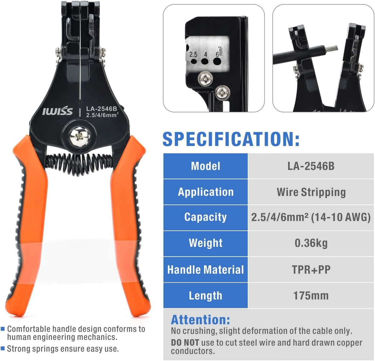 Solar PV Cable Crimping Tool Kit with Stripper, Cutter, Spanner and Connectors U918
