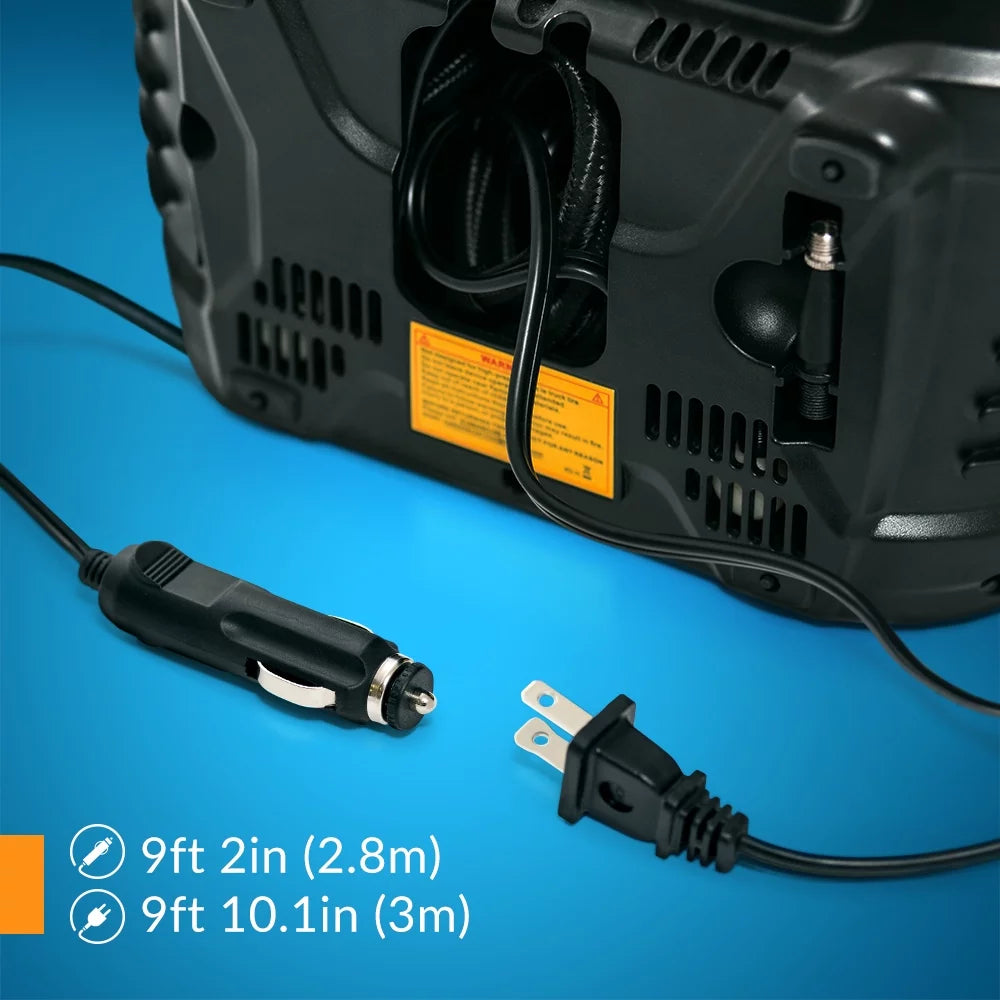 Portable Electric Air Compressor Tire Inflator H929338