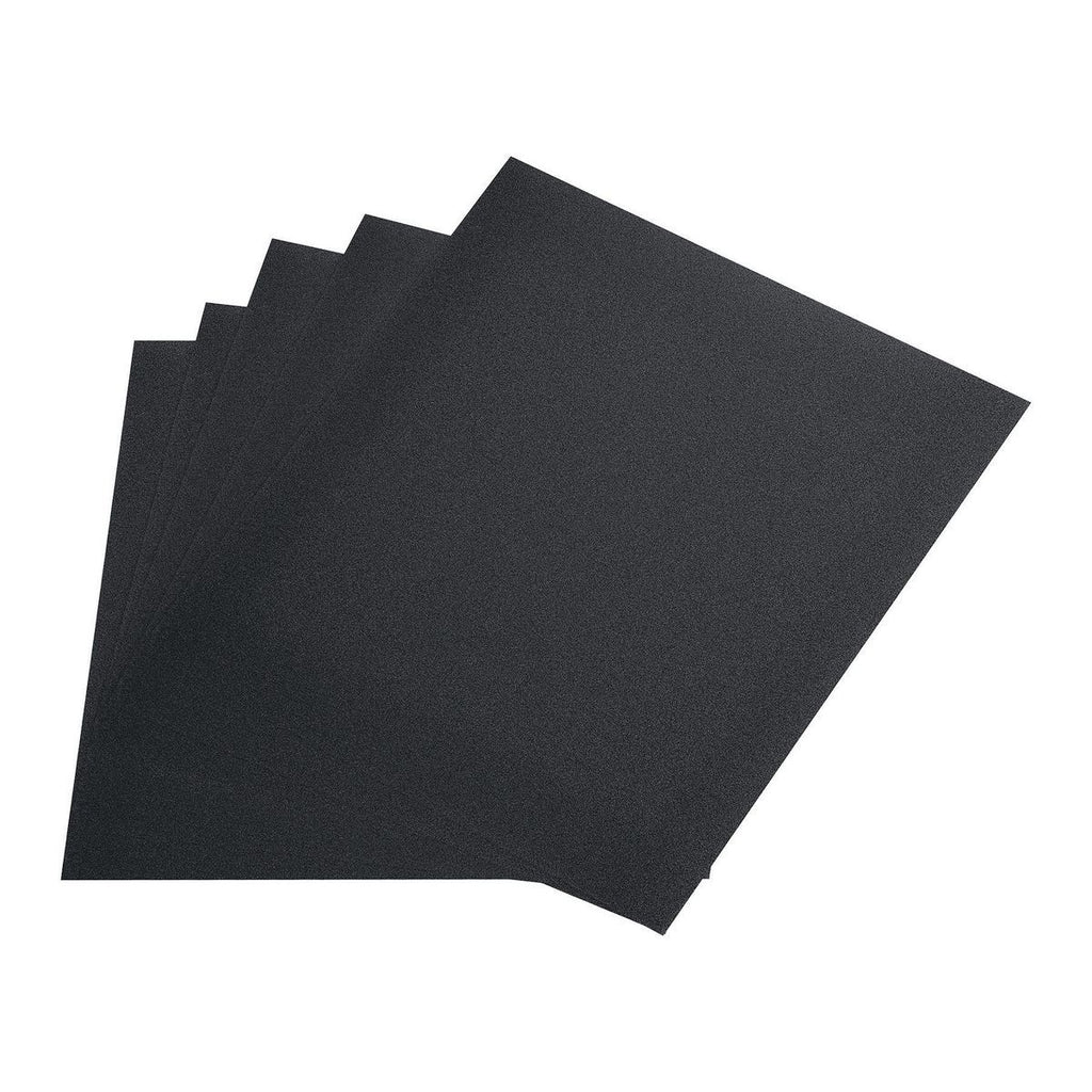 9 in. x 11 in. 220 Grit Wet/Dry Sanding Sheets 5-Pack G3555