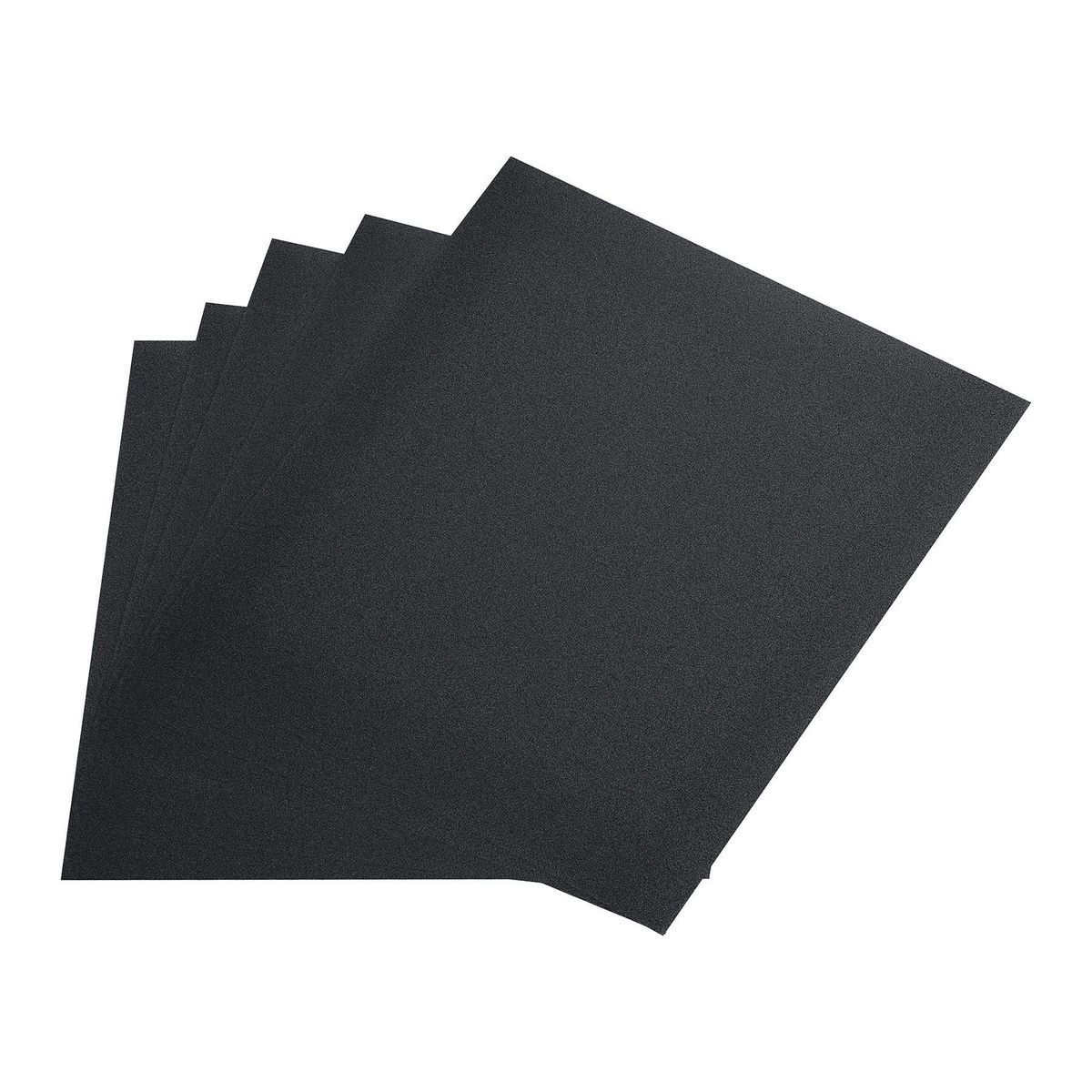 9 in. x 11 in. 220 Grit Wet/Dry Sanding Sheets 5-Pack G3555