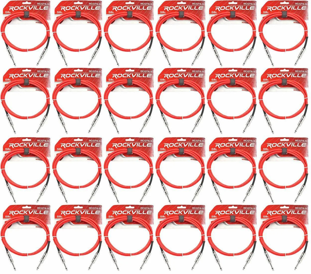 6& 1/4x22 TS to 1/4 TS Guitar Cable V993475