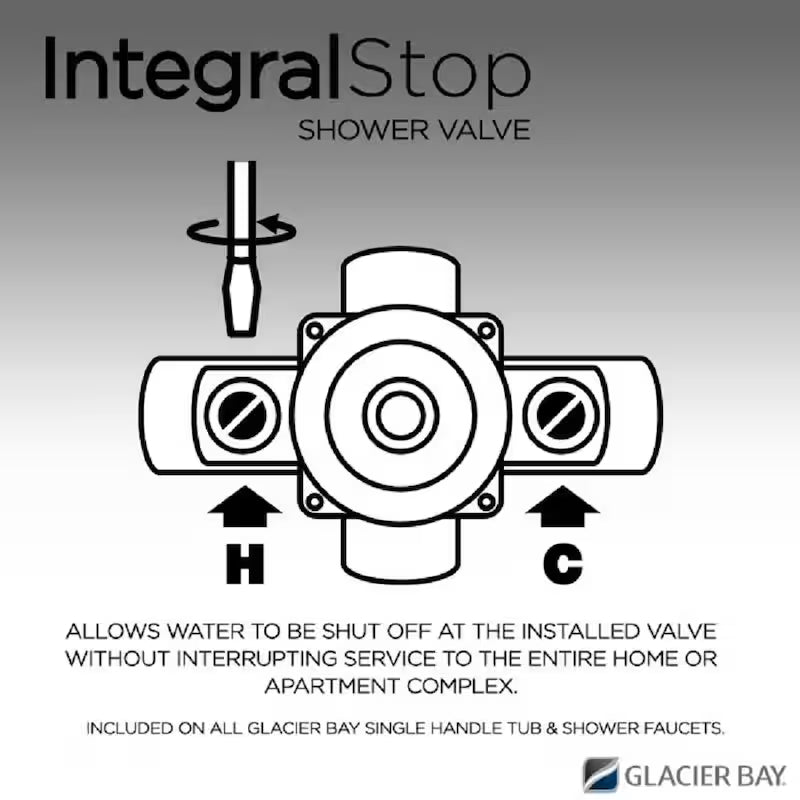 Single Handle Tub and Shower Faucet 1.8 GPM in Chrome N924836