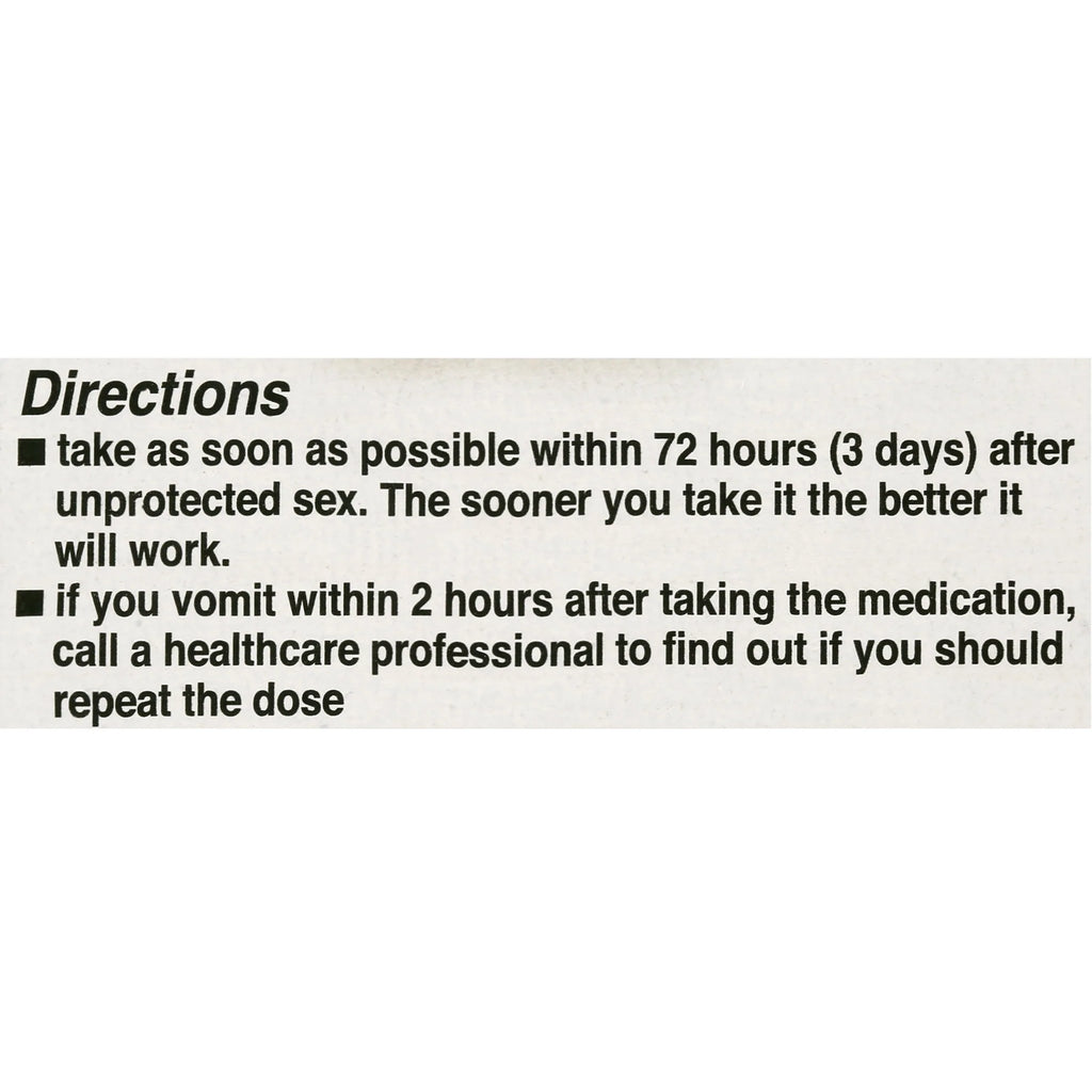 Emergency Contraceptive Levonorgestrel 1.5Mg T499905