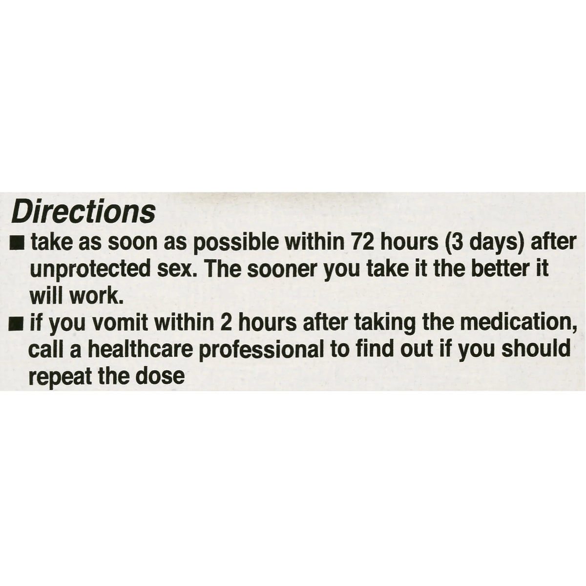 Emergency Contraceptive Levonorgestrel 1.5Mg T499905