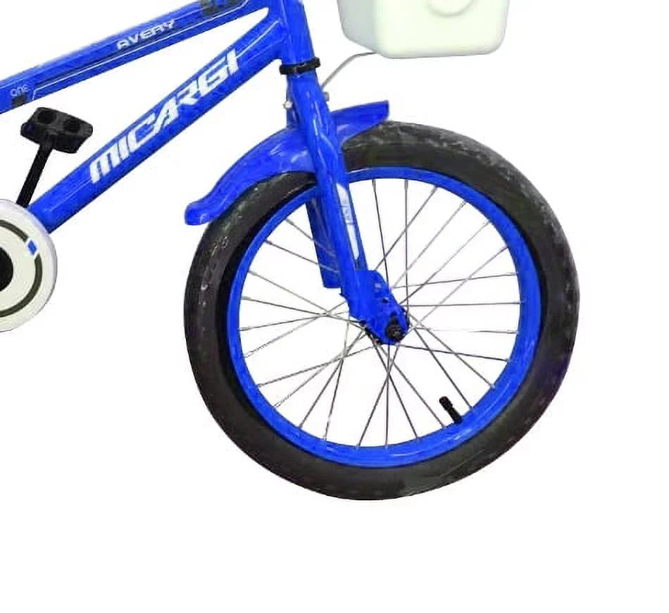 16 BMX Steel Frame Coaster Brake Bicycle with Baskets & Fenders Q22798