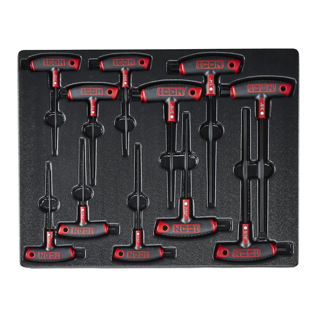 11 Piece T-Handle Hex Key Set I882