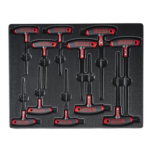 11 Piece T-Handle Hex Key Set I882