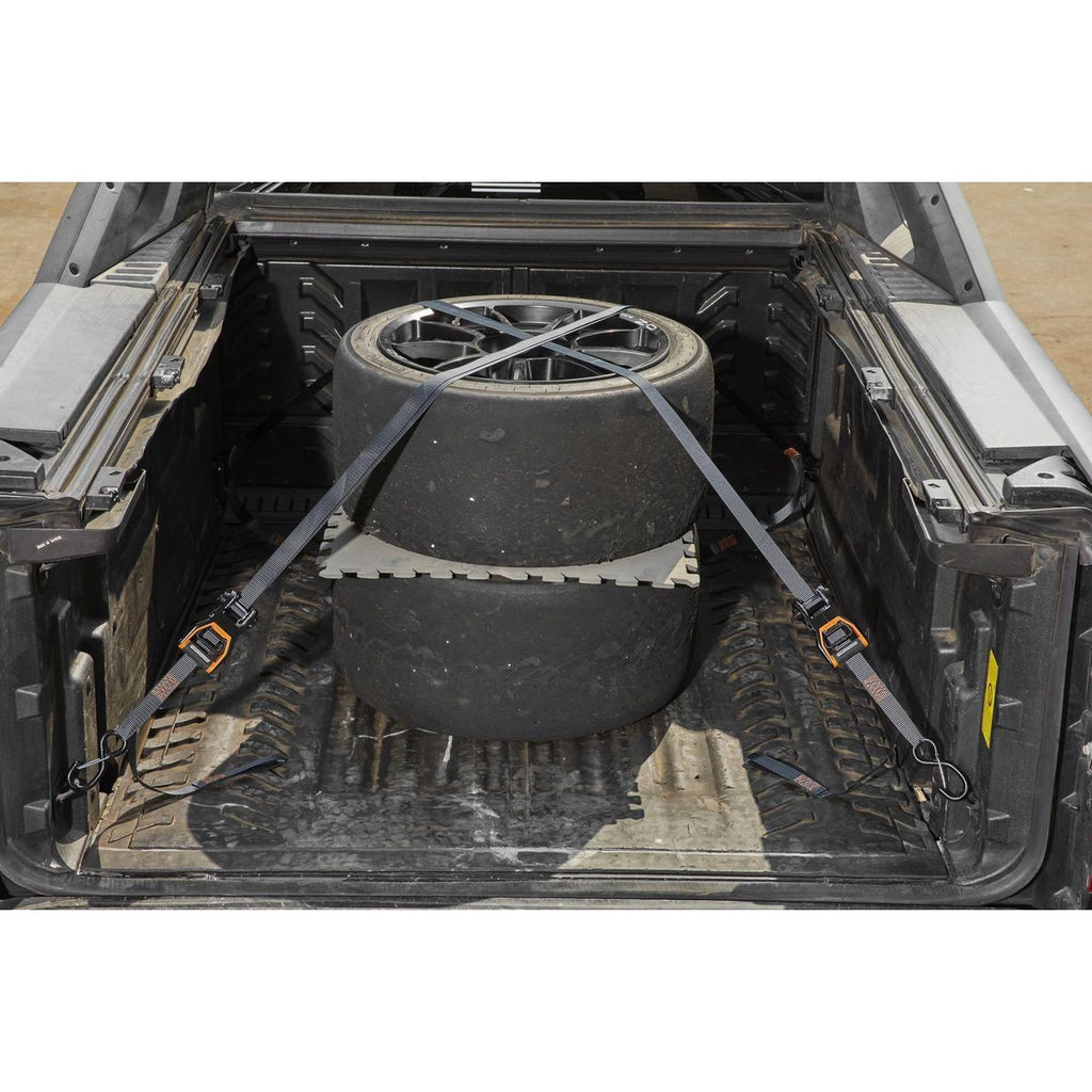 500 lb. Capacity 1 in. x 12 ft. Ratcheting Tie-Downs, 2-Pack W871
