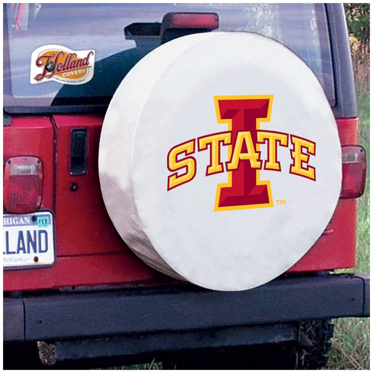 White Tire Cover C6887