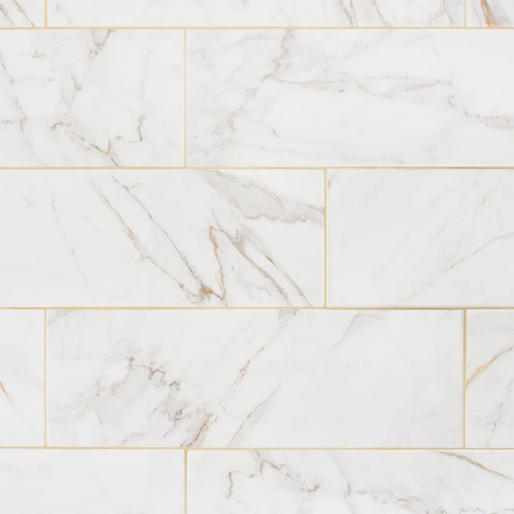 8 in. x 24 in. Glazed Ceramic Wall Tile Q62653