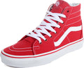 Red Canvas Sk8-Hi O800
