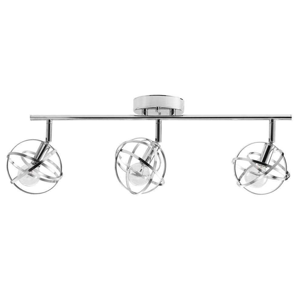 3-Light Chrome Track Lighting Kit A64798