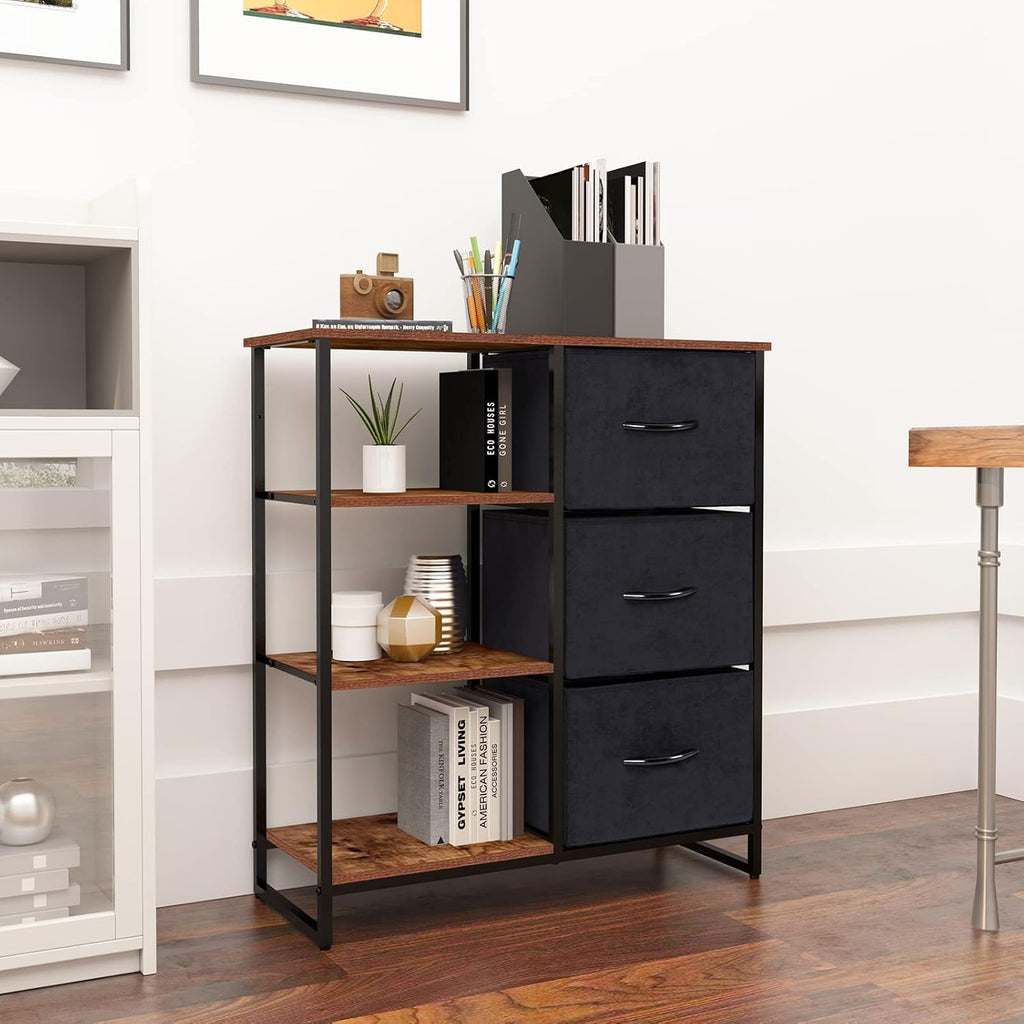 3 Drawer Dresser with Shelf R669