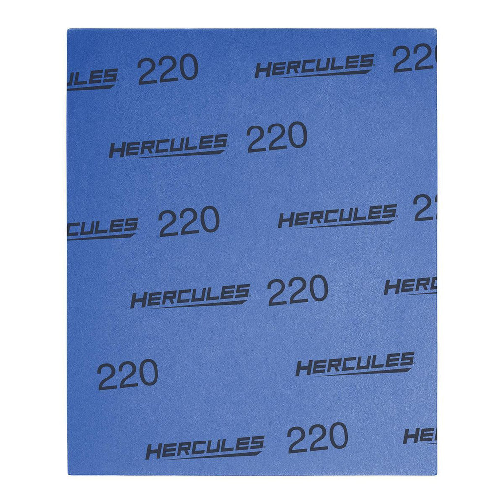 9 in. x 11 in. 220 Grit Wet/Dry Sanding Sheets 5-Pack G3555
