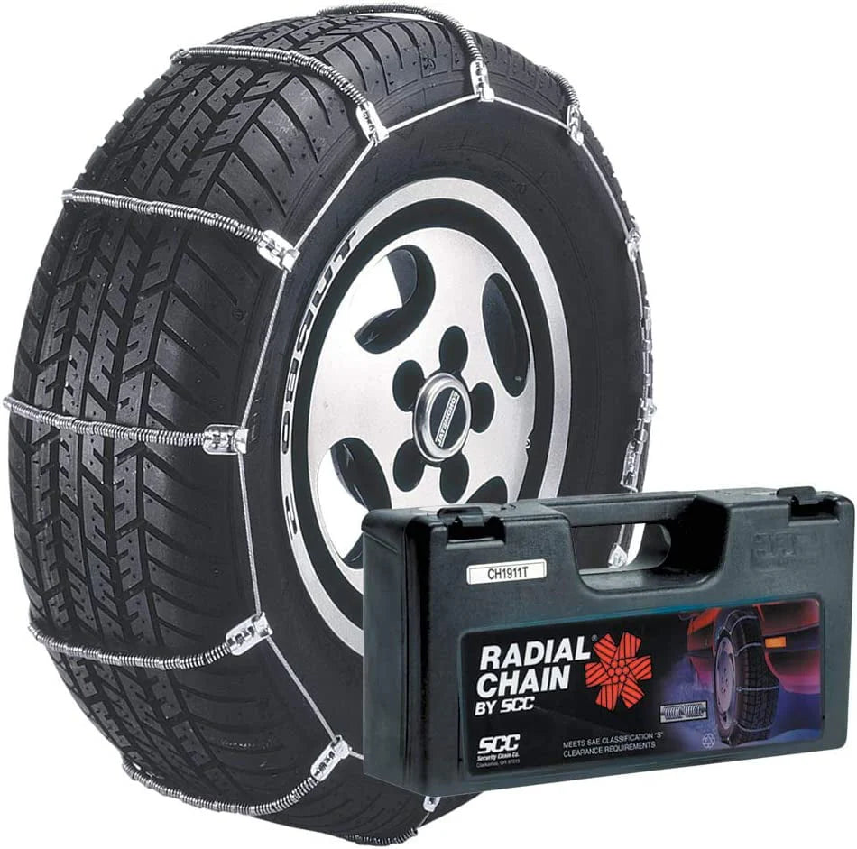 Silver Set of 2 Tire Chains D90062