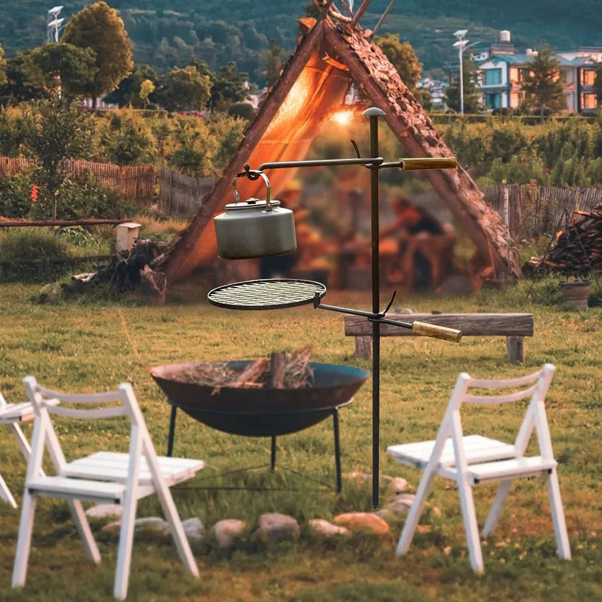 Swivel Campfire Grill Z22668