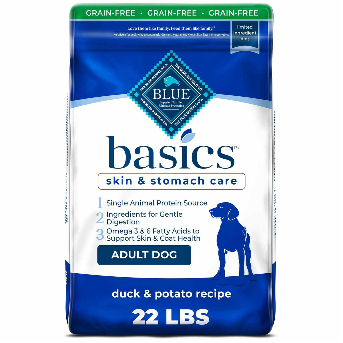 Grain Free Duck & Potato Dry Dog Food R5519