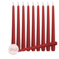 14 inch Red Dripless Taper Candles 84 Pack D31476