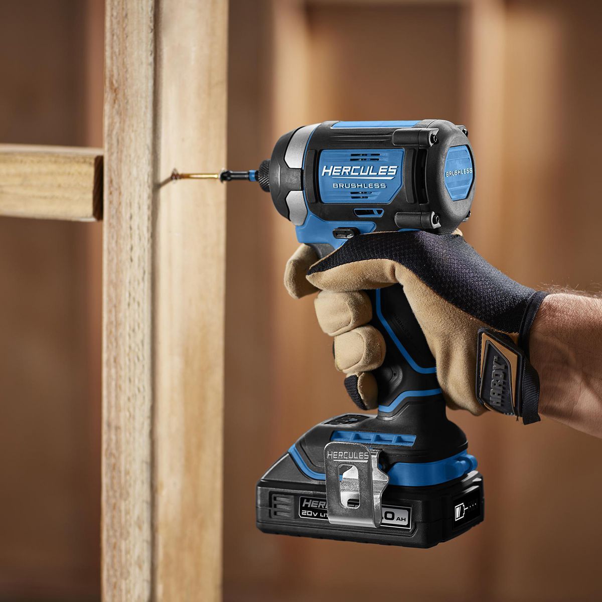 20V Brushless Cordless 1/4 in. Compact 3-Speed Impact Driver L805037