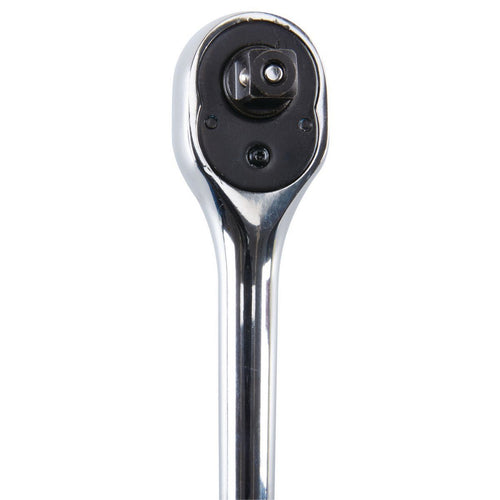 3/8 in. Drive SAE and Metric Chrome Socket and Ratchet Set, 21-Piece T8184
