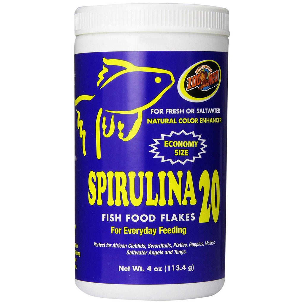 Spirulina 20 Fish Food Flakes F55382